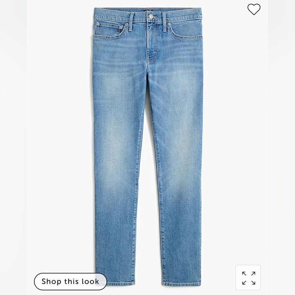 J. Crew Straight-fit jean in signature flex*